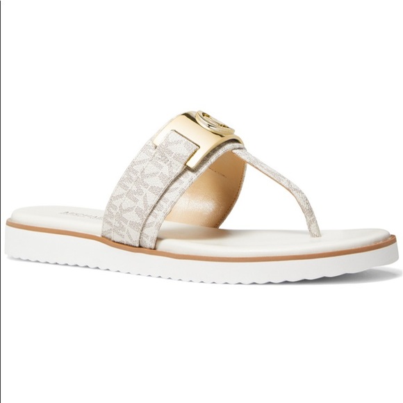 - MICHAEL KORS Signature Sandals - Picture 1 of 4